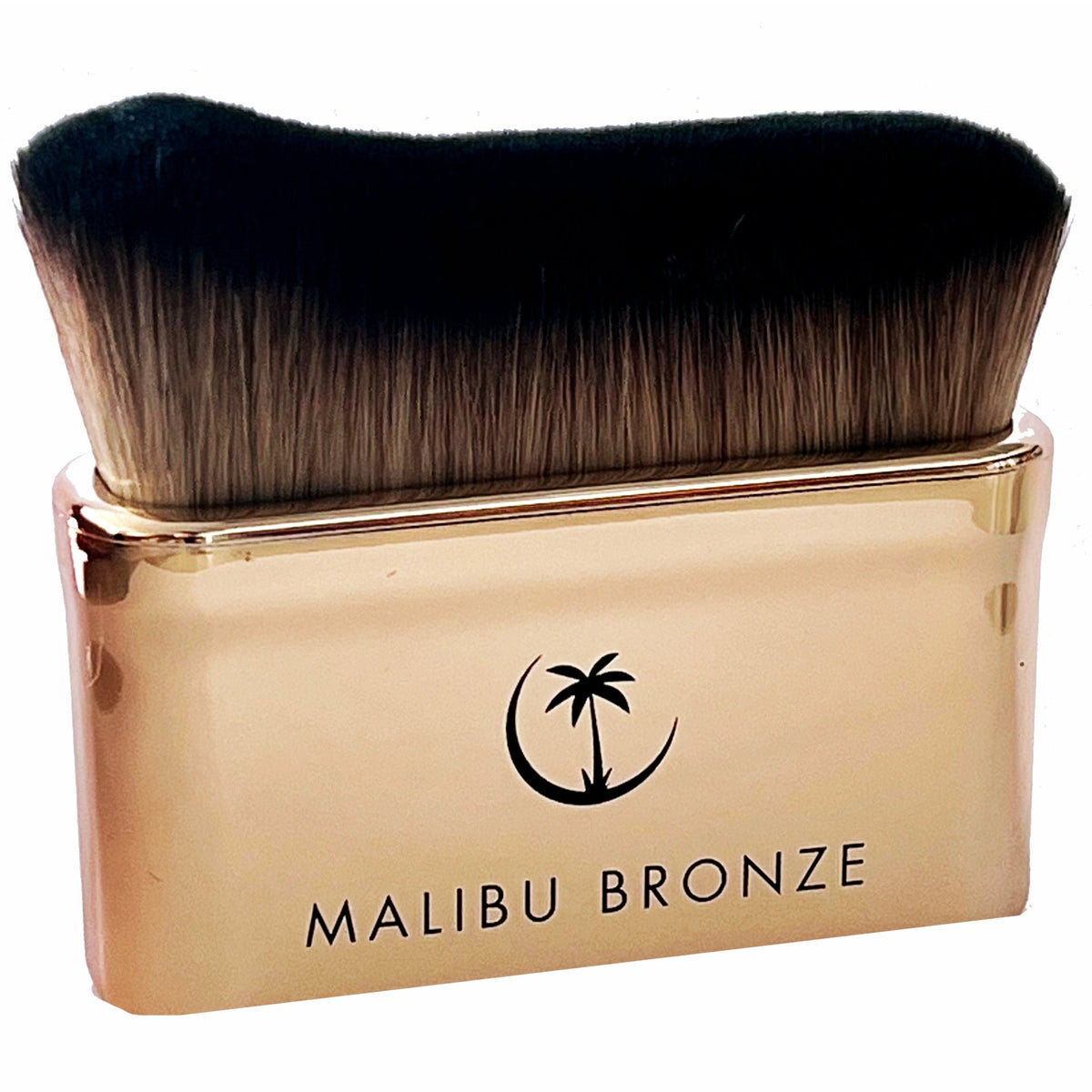 The Malibu Bronze Body Blending Brush used to apply malibu bronze tan foam on body and face to effectively cover all body parts with a beautiful, deep, rich color tan. 